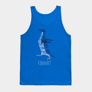 The Worst Duck Ever Tank Top